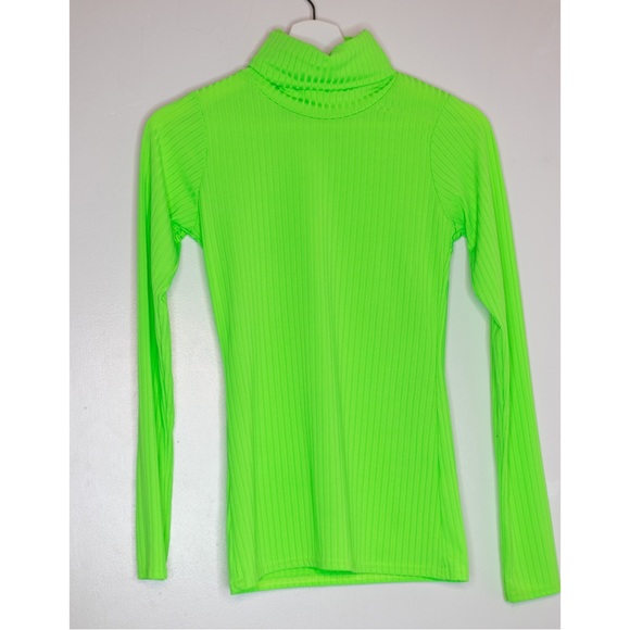 PrettyLittleThing Ribbed Roll Neck Top - US8 - Picture 1 of 5